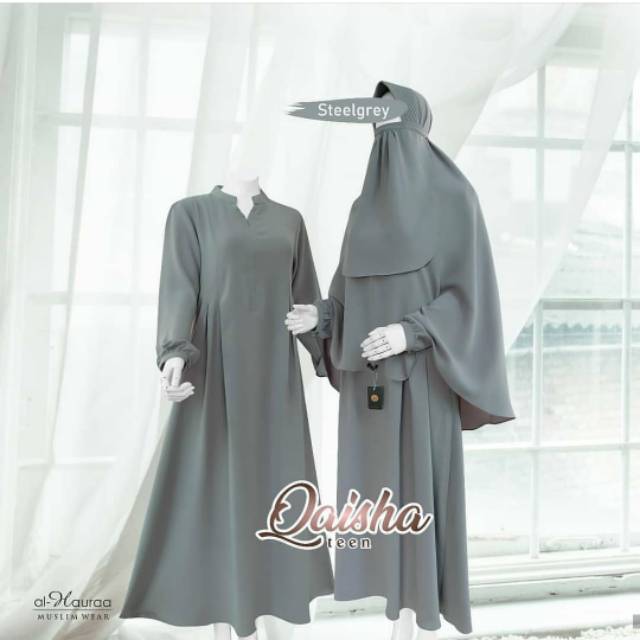 Qaisha Teen by AlHauraa . Gamis set al hauraa