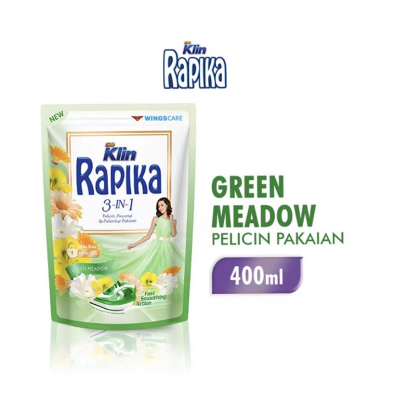 RAPIKA Pelicin Pakaian Refill All Varian 400ml