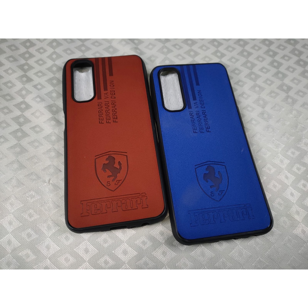 CASE KARAKTER FERRARI KULIT REALME 7