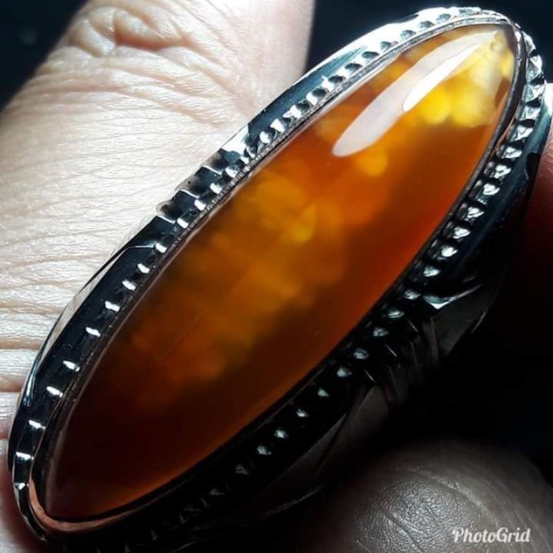 CINCIN BATU AKIK PANDAN NANAS NATURAL KUALITAS SUPER ISTIMEWA