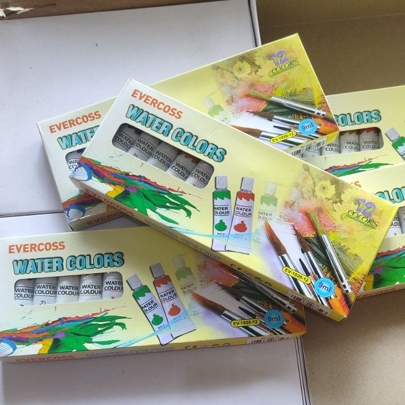 

Water Colors / cat air 12 warna 9ml