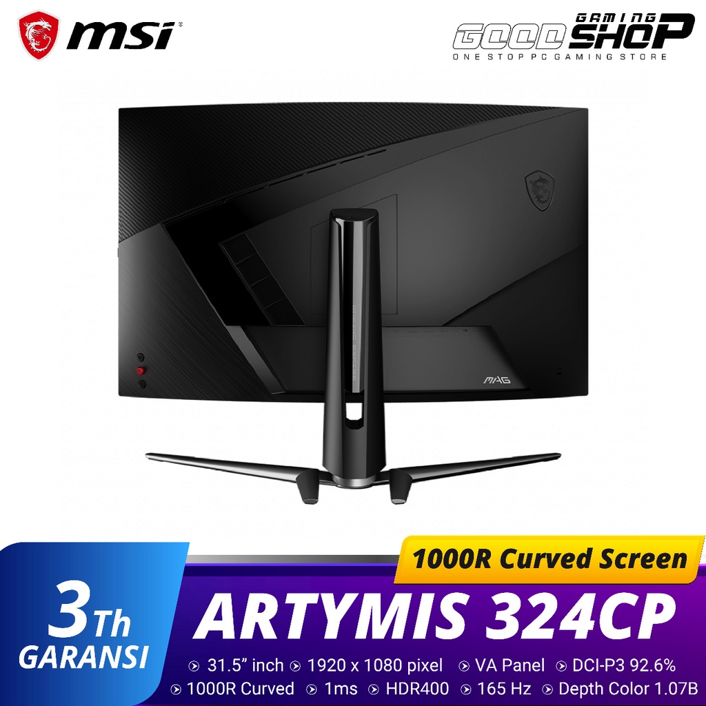 MSI MAG ARTYMIS 324CP [1080p, 165Hz] - Gaming Monitor