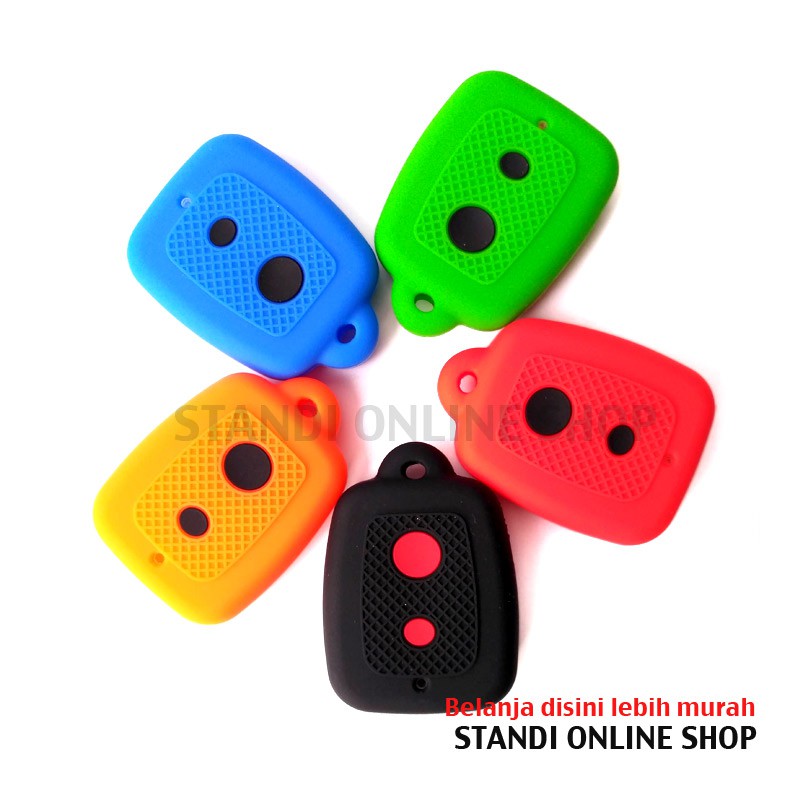 Silicone Remote Cover Kondom Kunci Keyshirt Daihatsu Sirion