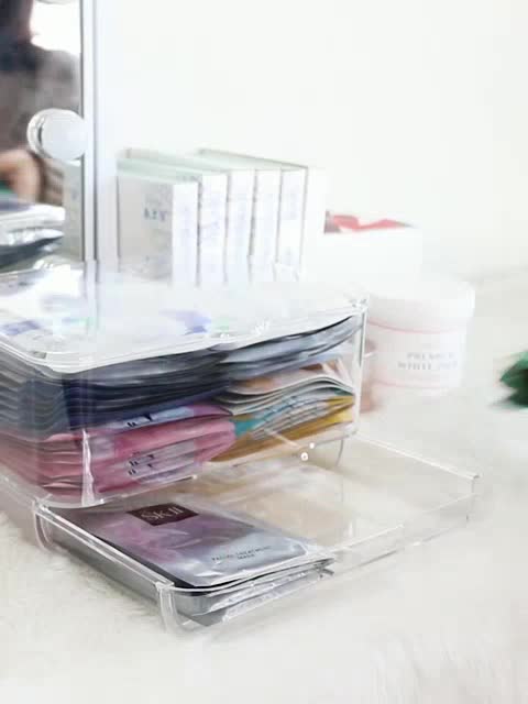 Greenland Kotak Penyimpanan Makeup Rak Kosmetik Acrylic Greenland Kotak Penyimpanan Makeup Rak Kosmetik Acrylic