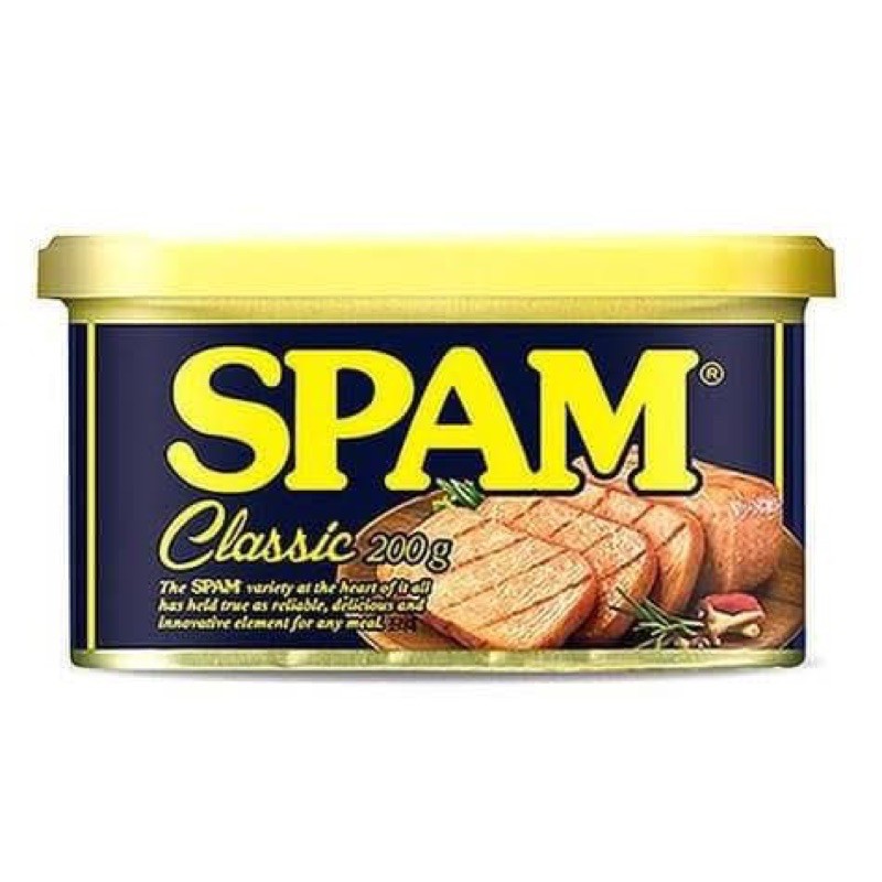 Spam Classic Korea 200gr Daging Kaleng Spam Korea Super Enak Spam Canned Meat Pork Luncheon