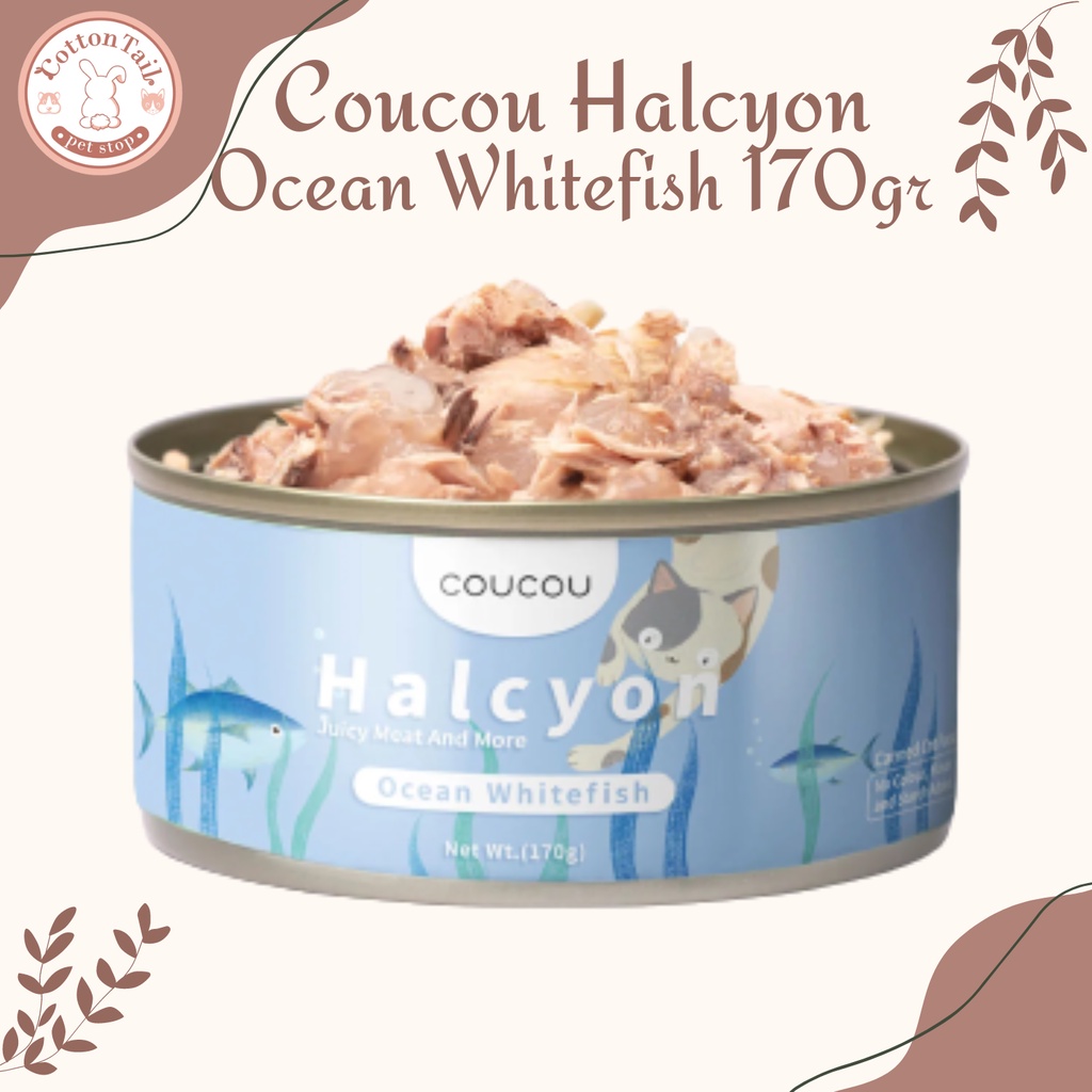 Makanan Kucing Coucou Halcyon Kaleng 170gr