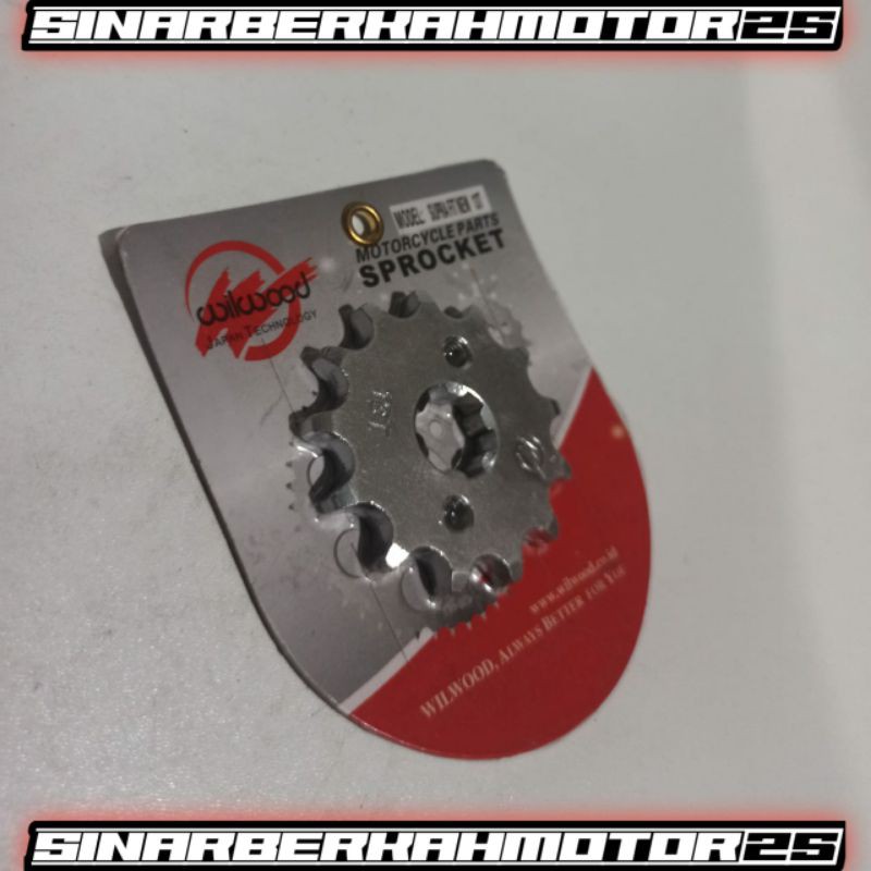Gear depan wilwood supra fit new 13T gir supra fit new 13T sprocket supra fit new 13T wilwood-1