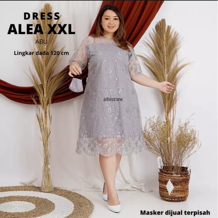 TERMURAH BLOUSE DRESS BROKAT LENGAN PENDEK JUMBO XL,XXL LD115-125cm MODEL KEKINIAN TERBARU NATAL AKHIR TAHUN 2021 / GAUN BRUKAT PENDEK WANITA DEWASA OVER SIZE BB70-100kg / KEBAYA BORKAT SEXY KRISTEN BATAK NIAS BALI TIMUR /BAJU PESTA KONDAN PENDEK LENGAN