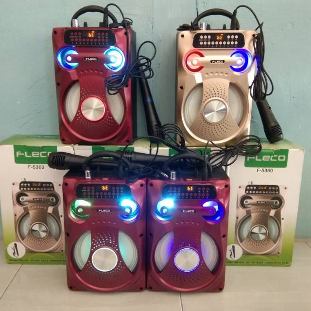 Speaker Bluetooth Fleco Free Mic