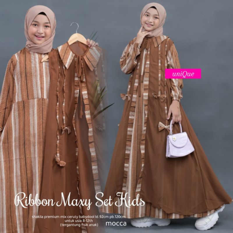 Ribbon Maxy Set Anak by Unique