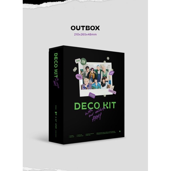 BTS Deco kit fullset sealed