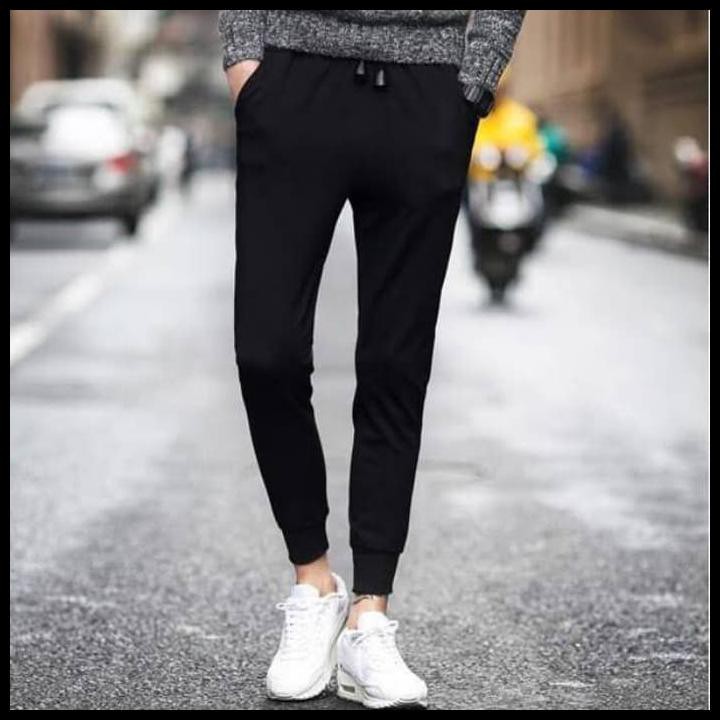 CELANA TRENING PRIA AD 918 HITAM LIST PUTIH OLAHRAGA COWOK CELANA TRENING PRIA AD 918 HITAM LIST PUTIH OLAHRAGA COWOK