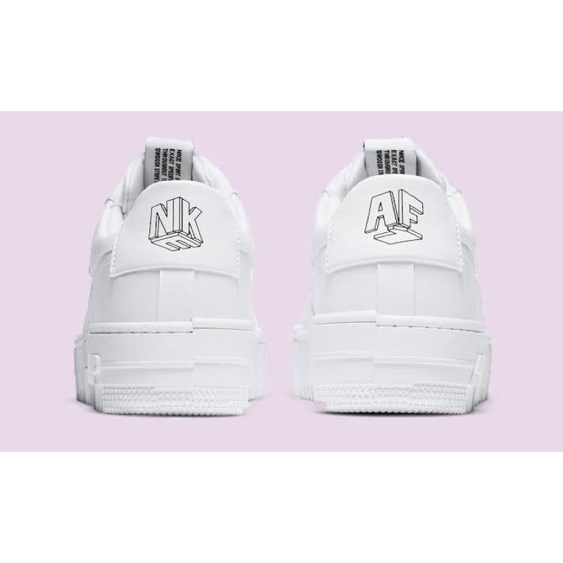 nike airforce pixel white
