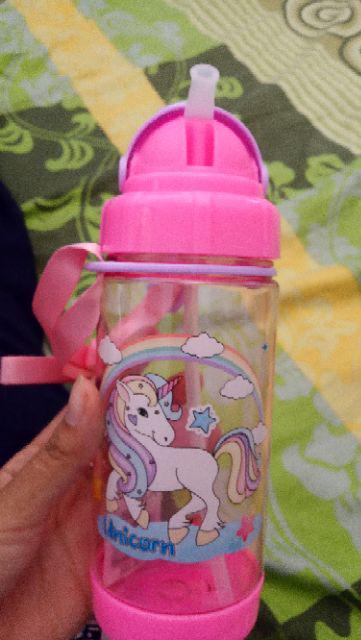 Botol Minum Anak 400ml Karakter Kartun Terlaris Di Shopee (v2001)