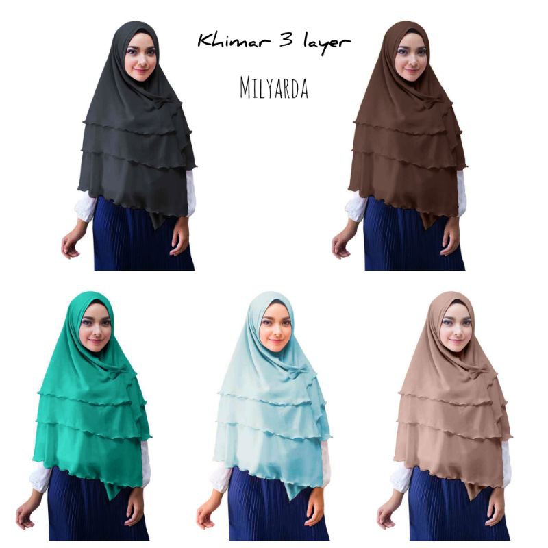 Khimar 3 Layer