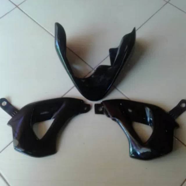Legshield Sayap Samping dan Undercowl Cowling Satria F Fu Fu150 Lama 2004 - 2013