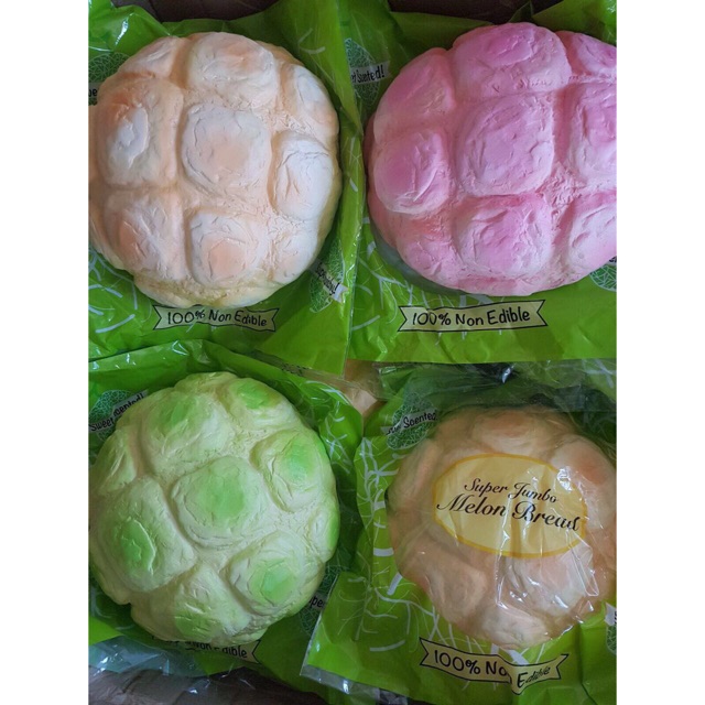 Super jumbo melon bread squishy byPunimaru