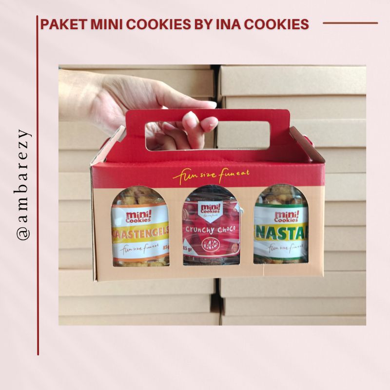 

Hampers mini cookies by Ina cookies (3toples)