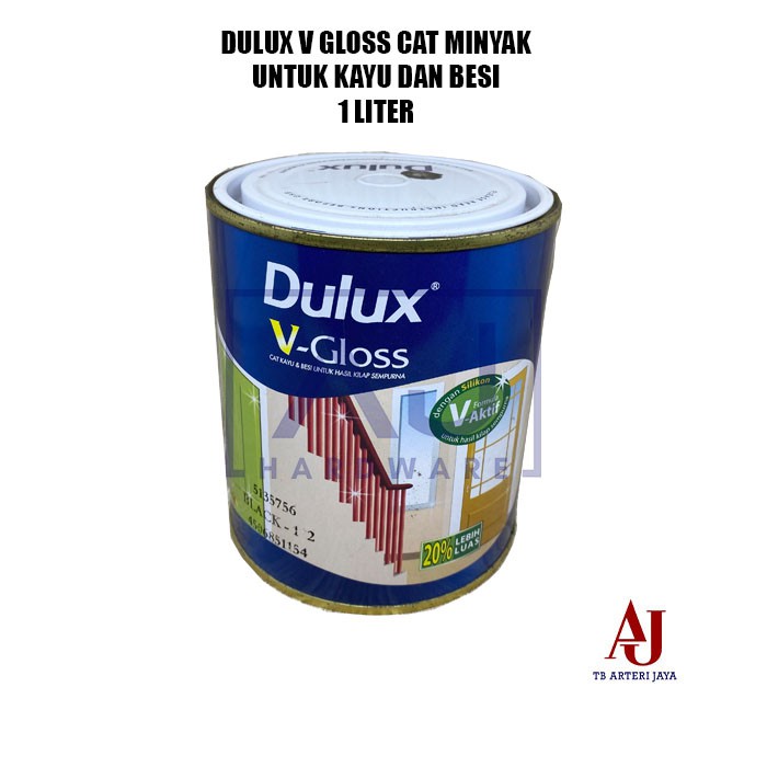 

Dulux V Gloss Cat Minyak Kayu dan Besi Warna Standart Ukuran 1 Kg