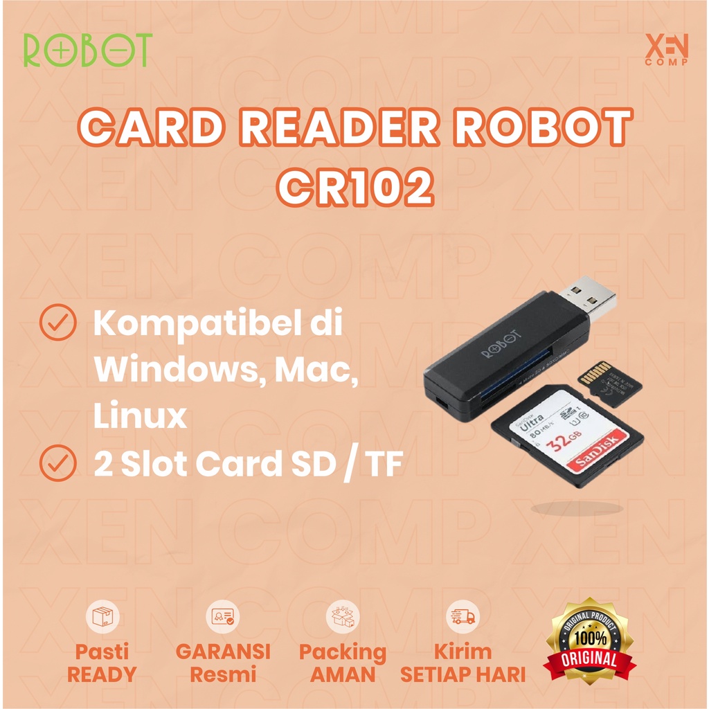 Robot Card Reader USB 3.0 CR102