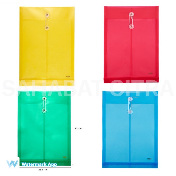 

MAP TALI PLASTIK FOLIO (F4) PCS 文件袋