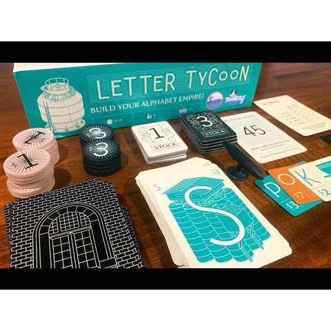 Board Game Letter Tycoon Mensa Select Winner 2015 (2-5 pemain) HM0359