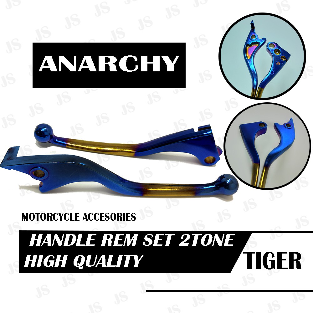 Handle Rem Twotone Set Kiri Kanan handel Kopling 2tone Bakaran Thailook Motor Vixion Nmax Vario Fu motor