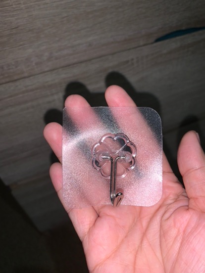 Tempelan Hook Ajaib Transparan/gantungan Tempel Transparan