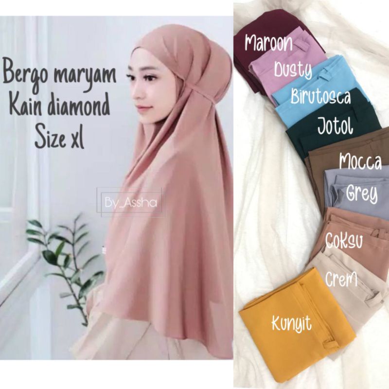 bergo maryam xl