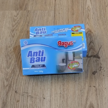 BAGUS anti bau toilet 100 gram penghilang bau tidak sedap kamar mandi