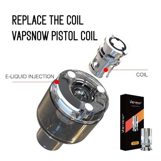 KOIL COIL VAPSNOW PISTOL 0.15 OHM MESH HARGA 1 PCS ORIGINAL