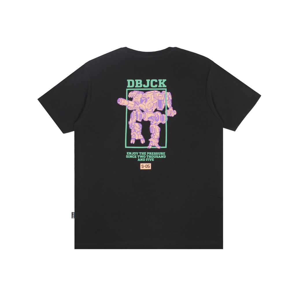 

Dobujack Tshirt Robot Black Tees
