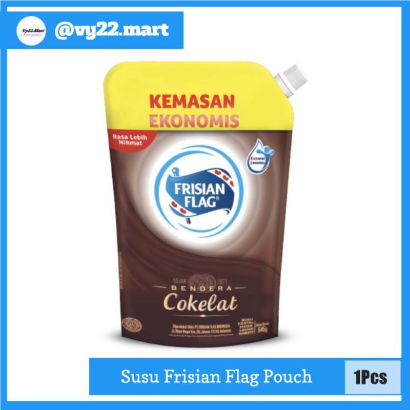 

Frisian Flag Susu Kental Manis Pouch Cokelat 545 gr