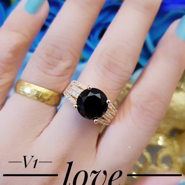 Xuping cincin lapis emas 24k 0606k