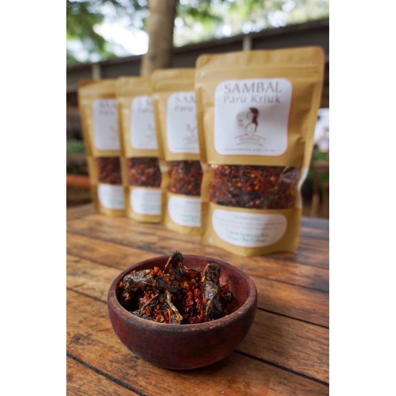 

SAMBAL PARU KRIUK kemasan pouch (isi 170 gram)