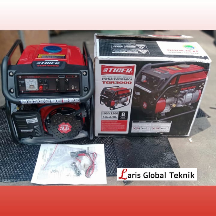 Genset 1200 watt Tiger TGR3000