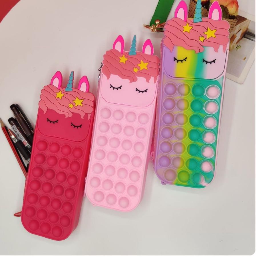 

New! Kotak Pensil Pop It Unicorn