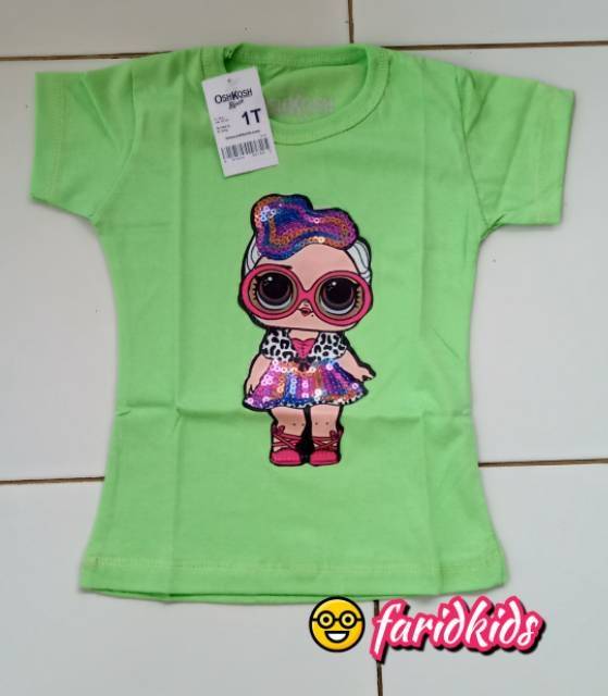 (COD) KAOS ANAK LOL LED 1 tahun