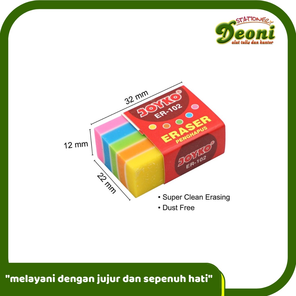 

JOYKO ER-102 Eraser / Penghapus