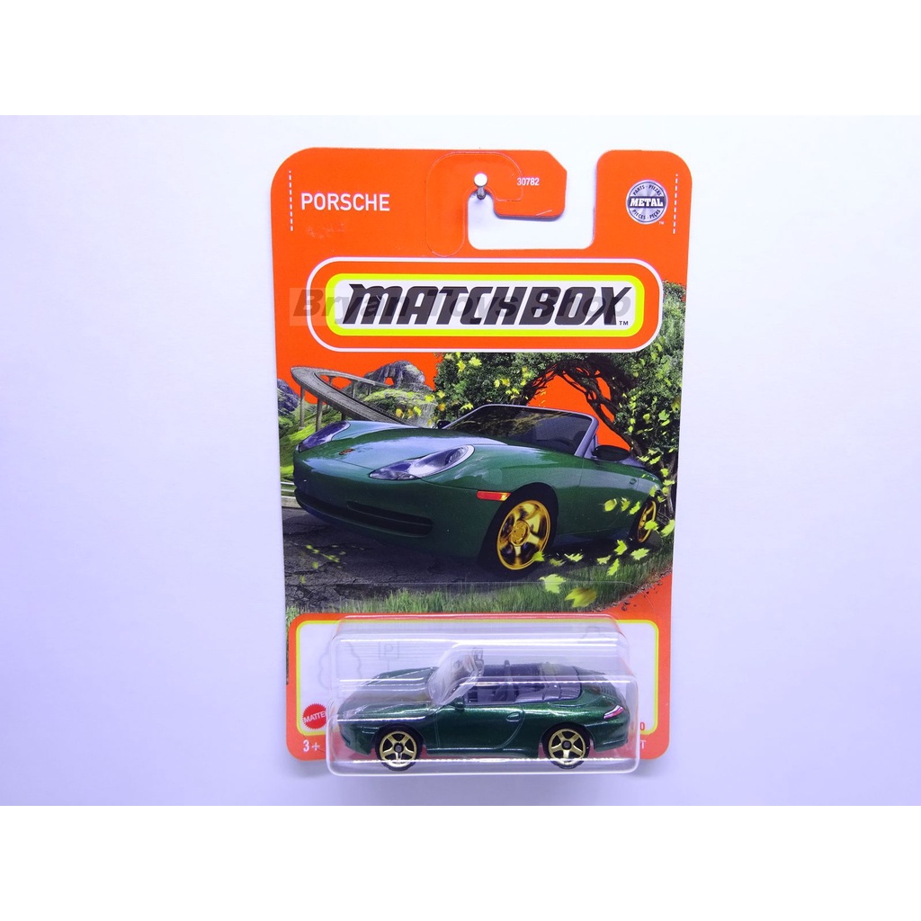 Matchbox Porsche 911 Carrera Cabriolet Hijau