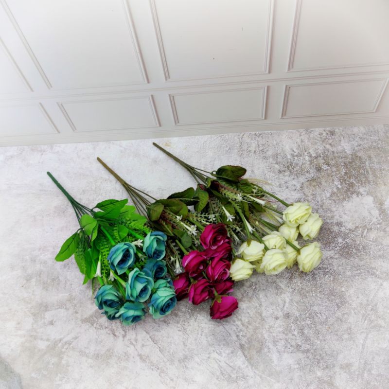 Bunga Artificial Rose Bouquet