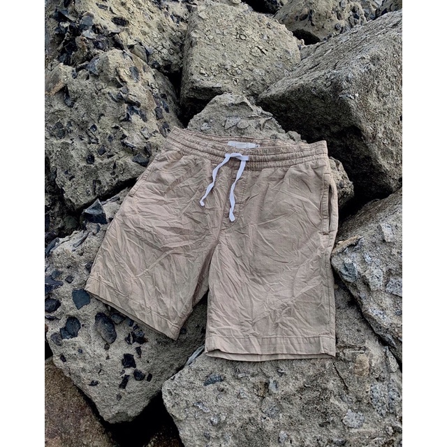 Short pants H&M dan Ts garis