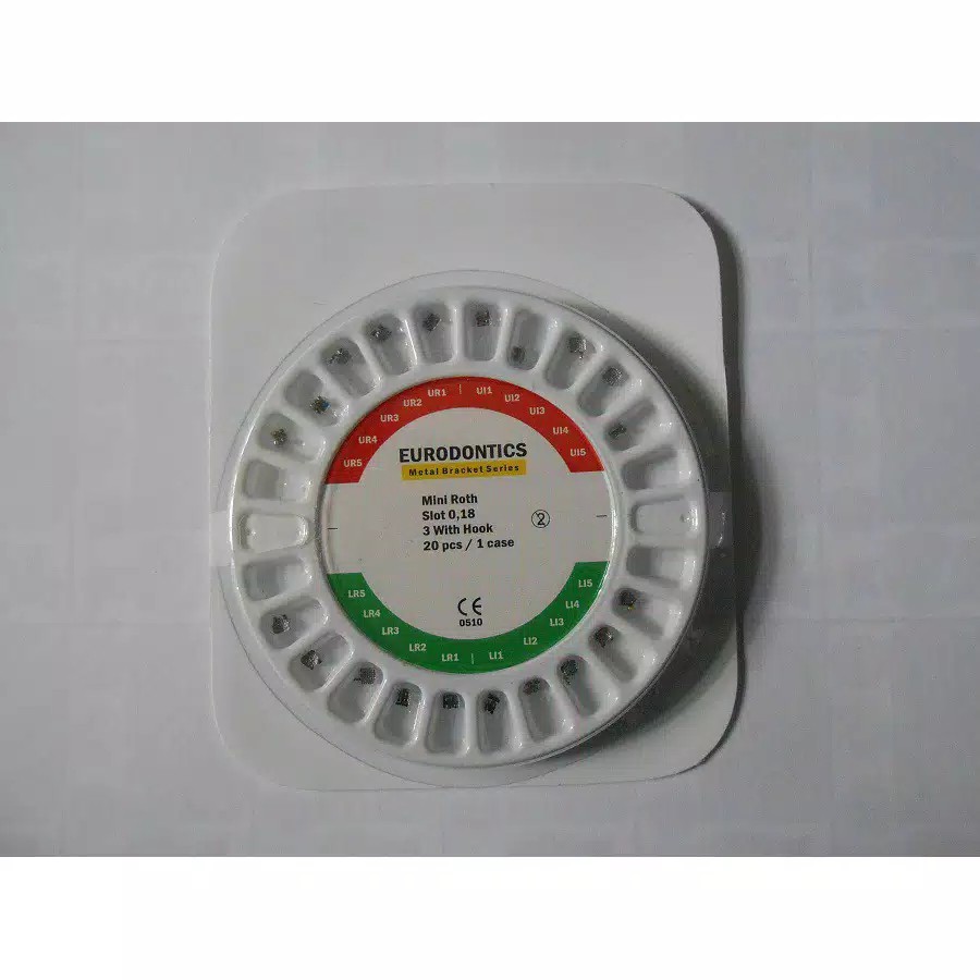 Bracket Eurodontics metal roth behel perawatan
