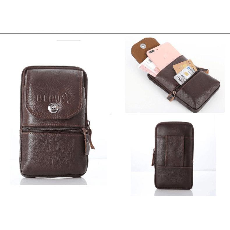 sarung hp pinggang kulit asli 6 inch vertical tegak sarung hp pinggang kulit asli 6 inch vertical tegak