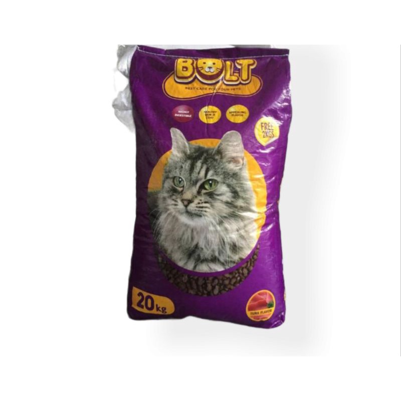 Sak/ Karung 20kg Bungkus pakan kucing