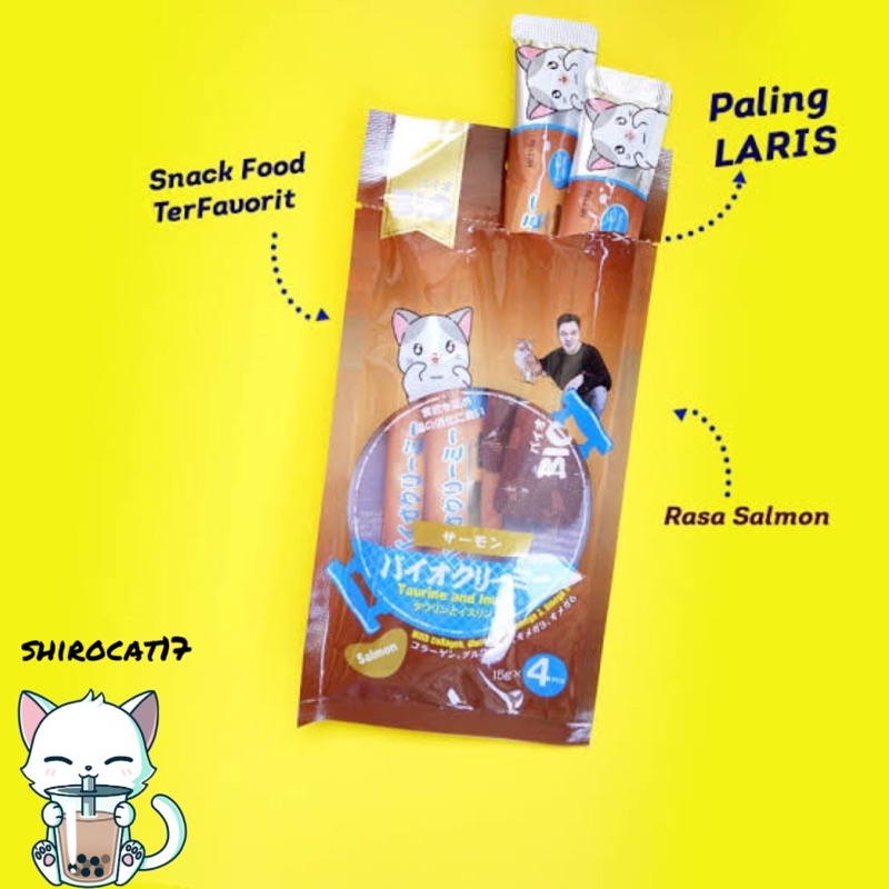 Bio Creamy Snack kucing