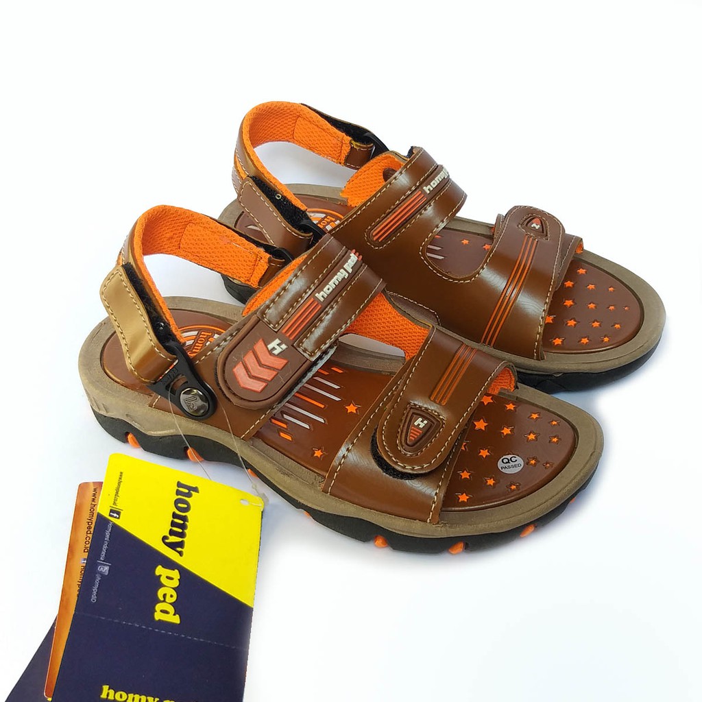 Sepatu Sandal  Gunung  Anak Coklat ORIGINAL  HOMYPED Size 28 