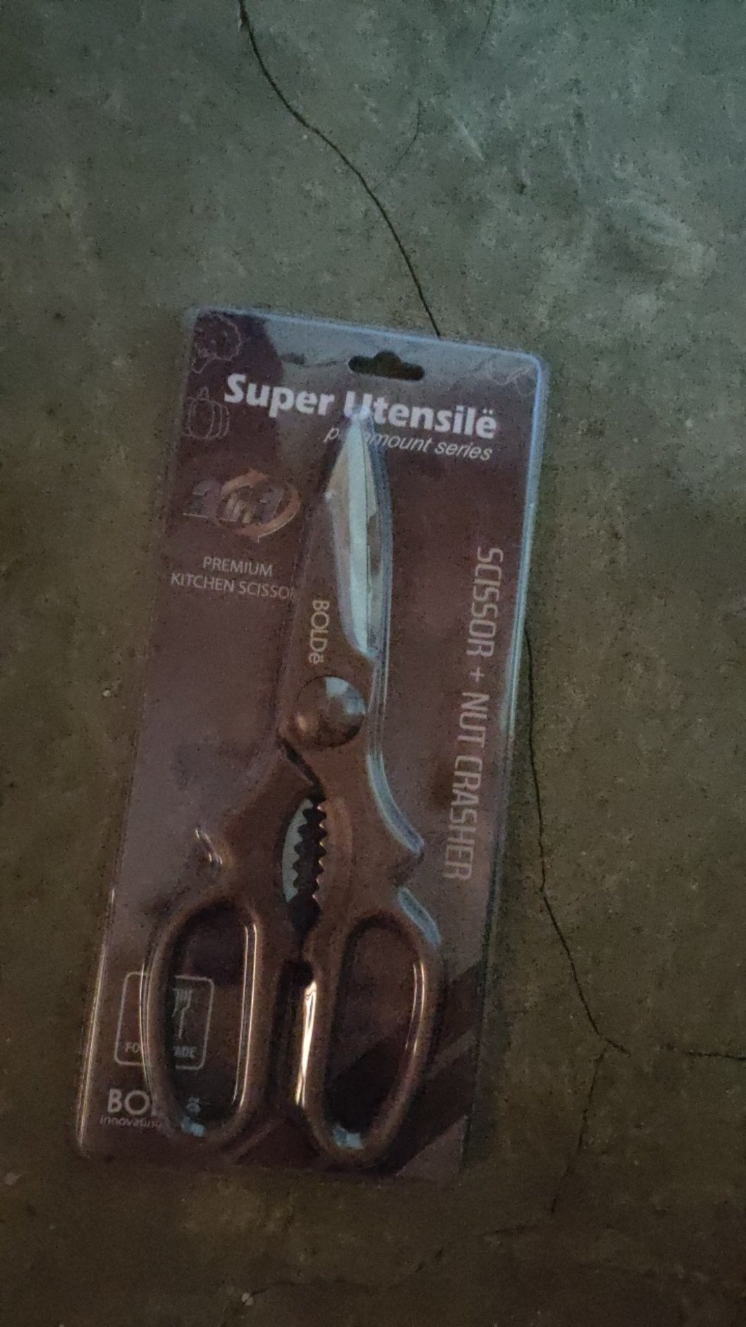 Bolde Super Utensil Paramount Series Scissor 2 In 1 - Gunting Dapur Serbaguna - Pemecah Kacang