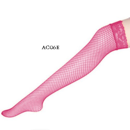 [PRODUK FAVORIT] JARING STOCKING SEXY SEMI TRANSPARAN FUSCHIA AC06E