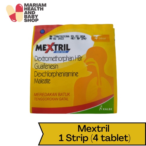 Mextril Strip - Obat Batuk